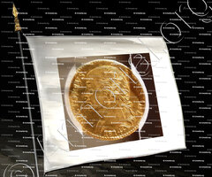 drapeau-Victor Emmanuel Ier _Pistole. Duc de Savoie, Roi de Sardaigne 1802-1821._Etats de Savoie.