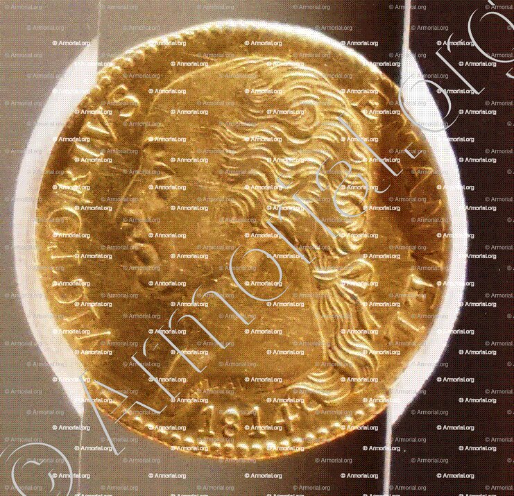 Victor Emmanuel Ier _Pistole. Duc de Savoie, Roi de Sardaigne 1802-1821._Etats de Savoie.