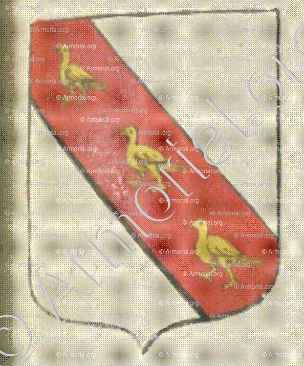 LEZEAU (La Rochelle)_Blason enregistré sous le règne de Louis XIV._France