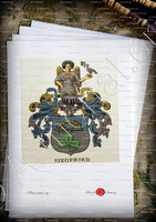 velin-d-Arches-SIEGFRIED_Wappenbuch der Stadt Basel . B.Meyer Knaus 1880_Schweiz 