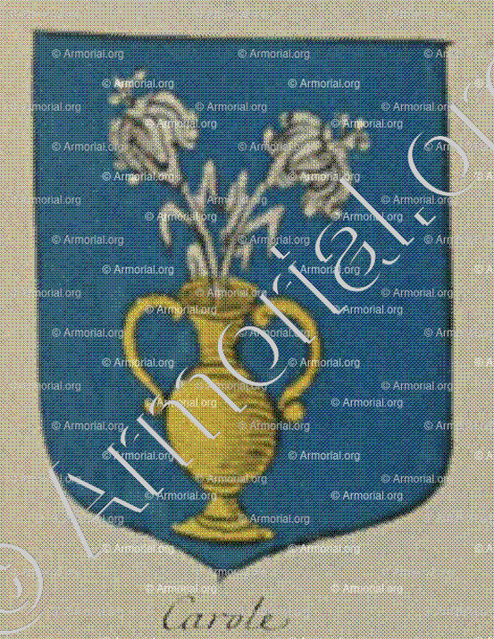 CAROLE_Alsace, Armorial de France (Ch. d'Hozier, 1696-1710)._France +