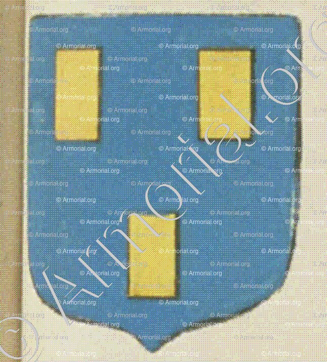 LIEGE (La Rochelle)_Blason enregistré sous le règne de Louis XIV._France