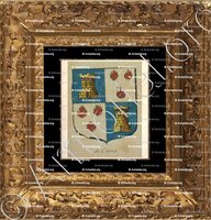 cadre-ancien-or-de CONNAT_Alsace, Armorial de France (Ch; d'Hozier, 1696-1710)._France