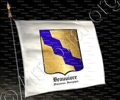 drapeau-BEAUVIVRE_Maconnais, Bourgogne._France (i)