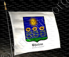 drapeau-THIELENS_Province de Brabant_Belgique