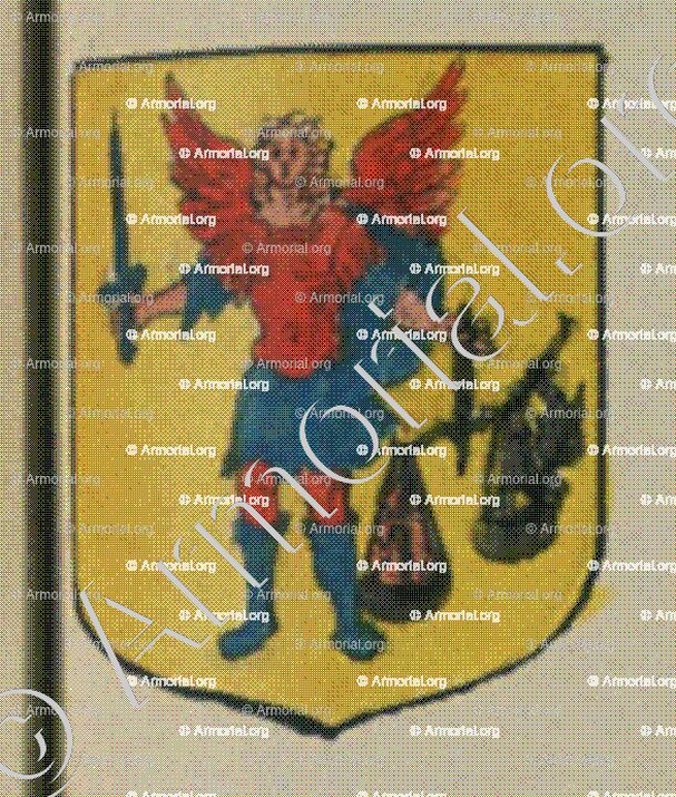 Le Couvent des Religieuses de l'Ordre de St Dominique de la ville de Gueviller (Guebwiller) (Alsace)_Blason enregistré sous le règne de Louis XIV_France 