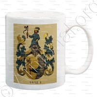mug-LUTZ - Wappenbuch der Stadt Basel . B.Meyer Knaus 1880 - Schweiz. Suisse. Svizzera. (I)