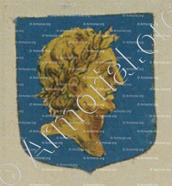 de LOSME (Alsace)_Blason enregistré sous le règne de Louis XIV_France