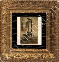 cadre-ancien-or-CAILLAT_Lyon.  Condamné à Mort pendant la Révolution Française sous la Terreur (1789 1794)_France