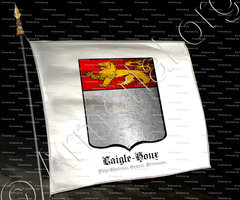 drapeau-LAIGLE-HOUX_Pays Chatrain, Beauce, Orléanais._France