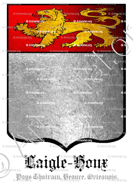 LAIGLE-HOUX_Pays Chatrain, Beauce, Orléanais._France