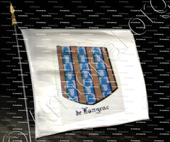 drapeau-de LANGEAC Marquis de _Velay_France