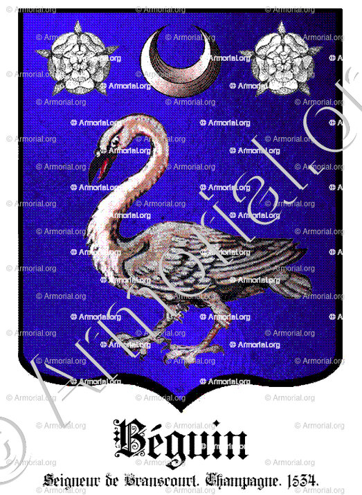 BEGUIN_Seigneur de Branscourt. Champagne. 1534._France (i)