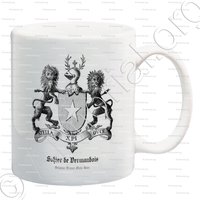 mug-SOHIER DE VERMANDOIS_Barons et Chevaliers de Le Heries_Belgique, France, Etats-Unis