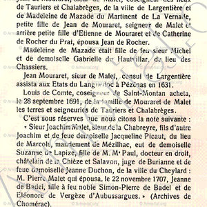 MOURARET de MALET_Armorial du Vivarais. Languedoc_France (3)