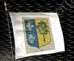 drapeau-KESSLHER_Alsace, Armorial de France (Ch; d'Hozier, 1696-1710)._France