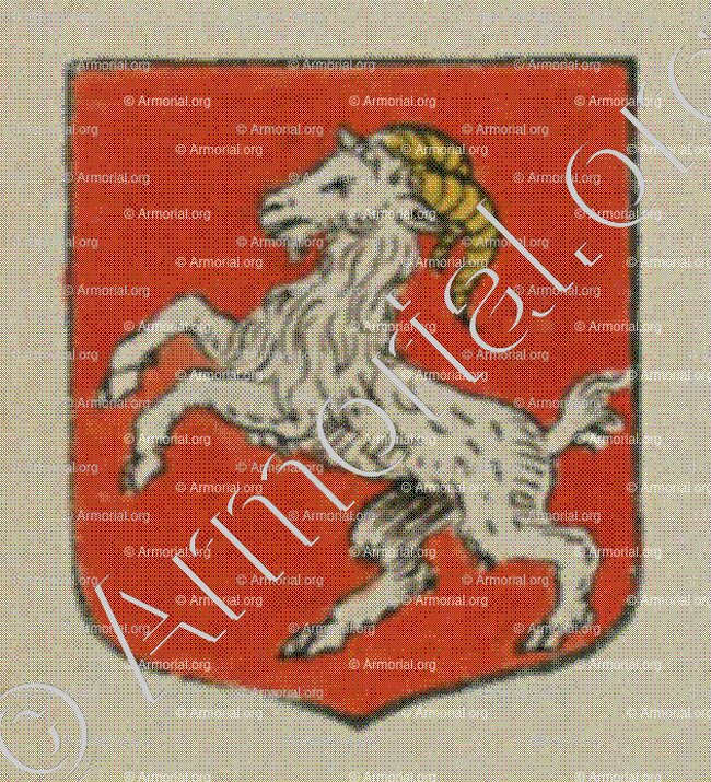 de LUITZELBOURG (Alsace)_Blason enregistré sous le règne de Louis XIV_France