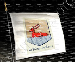 drapeau-du FORNEL du ROURE_Velay_France 