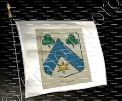 drapeau-METZQUER_Alsace, Armorial de France (Ch; d'Hozier, 1696-1710)._France