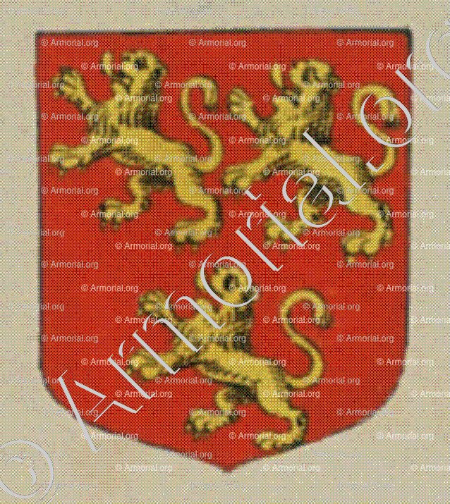 de MADRY femme PESCHERY (Alsace)_Blason enregistré sous le règne de Louis XIV_France