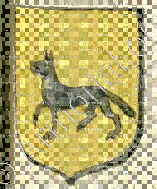 LOUVEAU (La Rochelle)_Blason enregistré sous le règne de Louis XIV._France