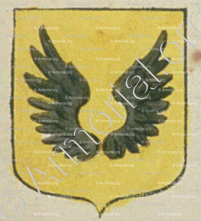 LUCAT (La Rochelle)_Blason enregistré sous le règne de Louis XIV._France