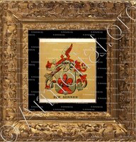 cadre-ancien-or-SONNEN_Wappenbuch der Stadt Basel . B.Meyer Knaus 1880_Schweiz 