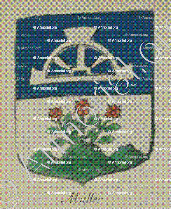 MUTTER_Alsace, Armorial de France (Ch; d'Hozier, 1696-1710)._France