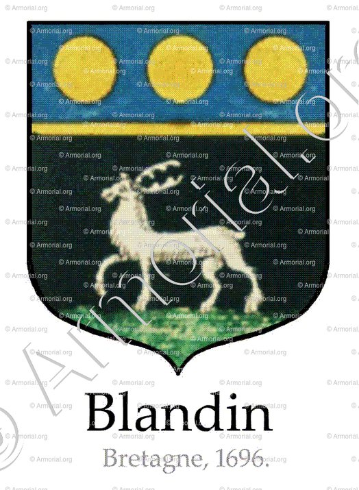 BLANDIN_Bretagne, 1696._France