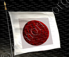 drapeau-PREUD'HOMME d'HAILLY de VERQUINOEILLE_Seigneur d’Herseaux, marquis de Verquinoeille (1776)-België