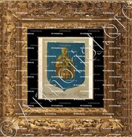 cadre-ancien-or-NORTZHEIM_Alsace, Armorial de France (Ch; d'Hozier, 1696-1710)._France
