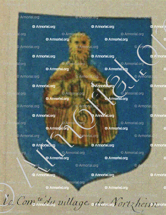 NORTZHEIM_Alsace, Armorial de France (Ch; d'Hozier, 1696-1710)._France