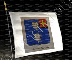 drapeau-MONTAUT DESILLES_Noblesse d'Empire._France