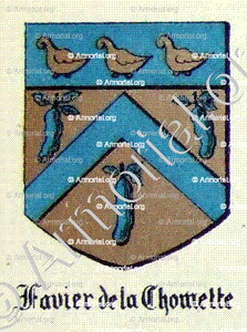 FAVIER de la CHOMETTE