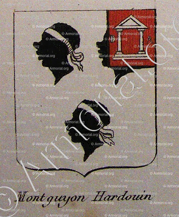 MONTGUYON HARDOUIN_Noblesse d'Empire._France