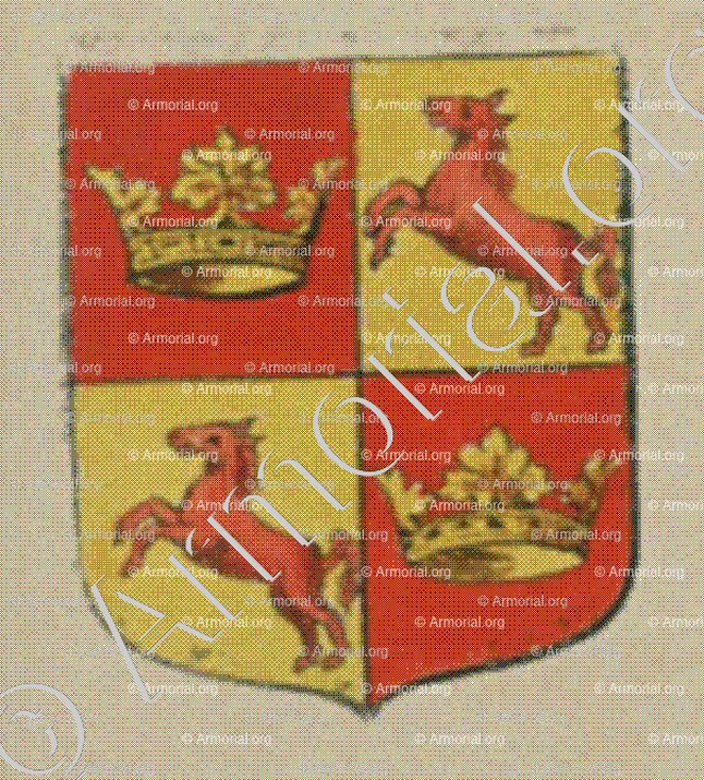 de MASKO (Alsace)_Blason enregistré sous le règne de Louis XIV_France