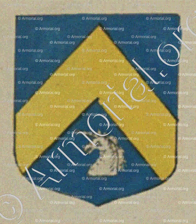 KOLLMAN (Alsace)_Blason enregistré sous le règne de Louis XIV_France 