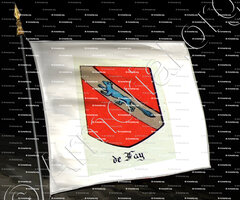 drapeau-de FAY_Velay_France