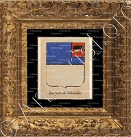 cadre-ancien-or-MONTIGLIO DE VILLENEUVE_Noblesse d'Empire._France