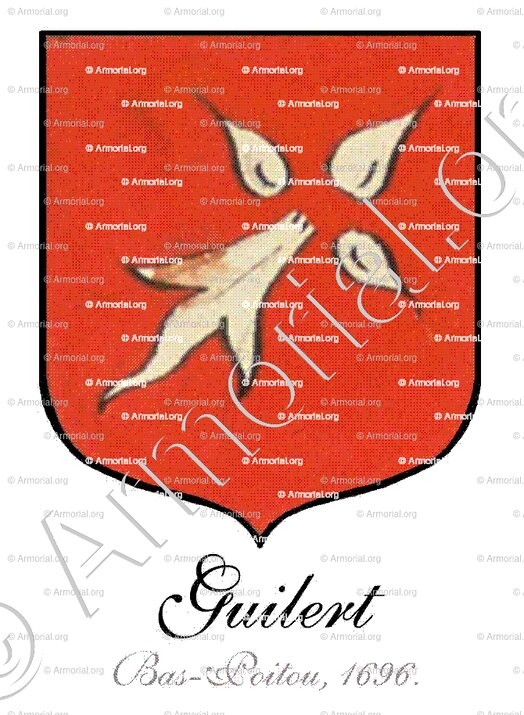 GUIBERT_Bas-Poitou, 1696._France