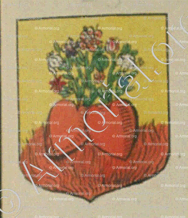 de MASSASSIS (Alsace)_Blason enregistré sous le règne de Louis XIV_France