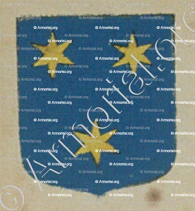 Le MARQUEUR (Alsace)_Blason enregistré sous le règne de Louis XIV_France 