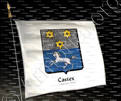 drapeau-CASTEX_Languedoc, Alsace._France