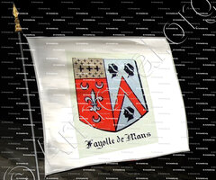 drapeau-FAYOLLE de MANS_Velay_France 