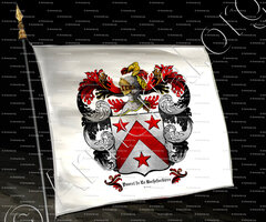 drapeau-PAVRET de LA ROCHEFORDIERE_Bretagne_France ()