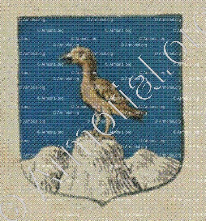 VOGEL (Alsace)_Blason enregistré sous le règne de Louis XIV_France 