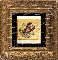 cadre-ancien-or-CONFLANS_Fanion (1824). Conflans (Savoie), musée d'art et d'histoire._France