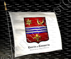 drapeau-LAURIN ou LAUWERIN_Pays de Bruges, Pays de Tournai._Belgique