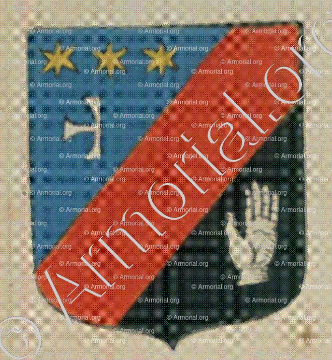 de MERCY (Alsace)_Blason enregistré sous le règne de Louis XIV_France