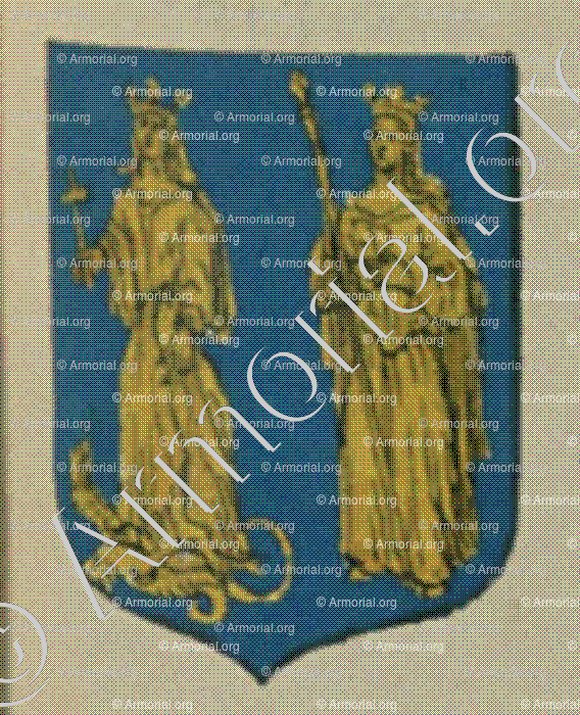Le Prieuré de Ste Marguerite de Strasbourg (Alsace)_Blason enregistré sous le règne de Louis XIV_France 